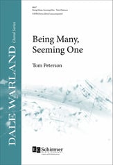 Being Many, Seeming One SATB choral sheet music cover